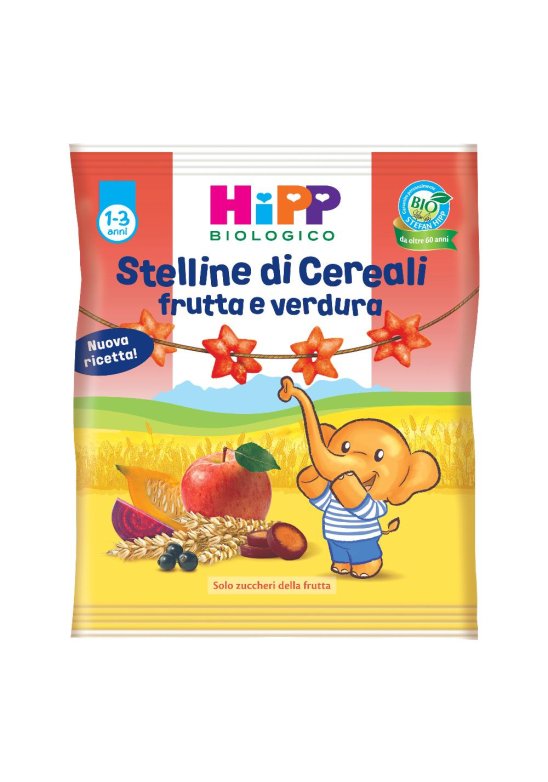 HIPP BIO STELLINE CRL/FRUT 30G