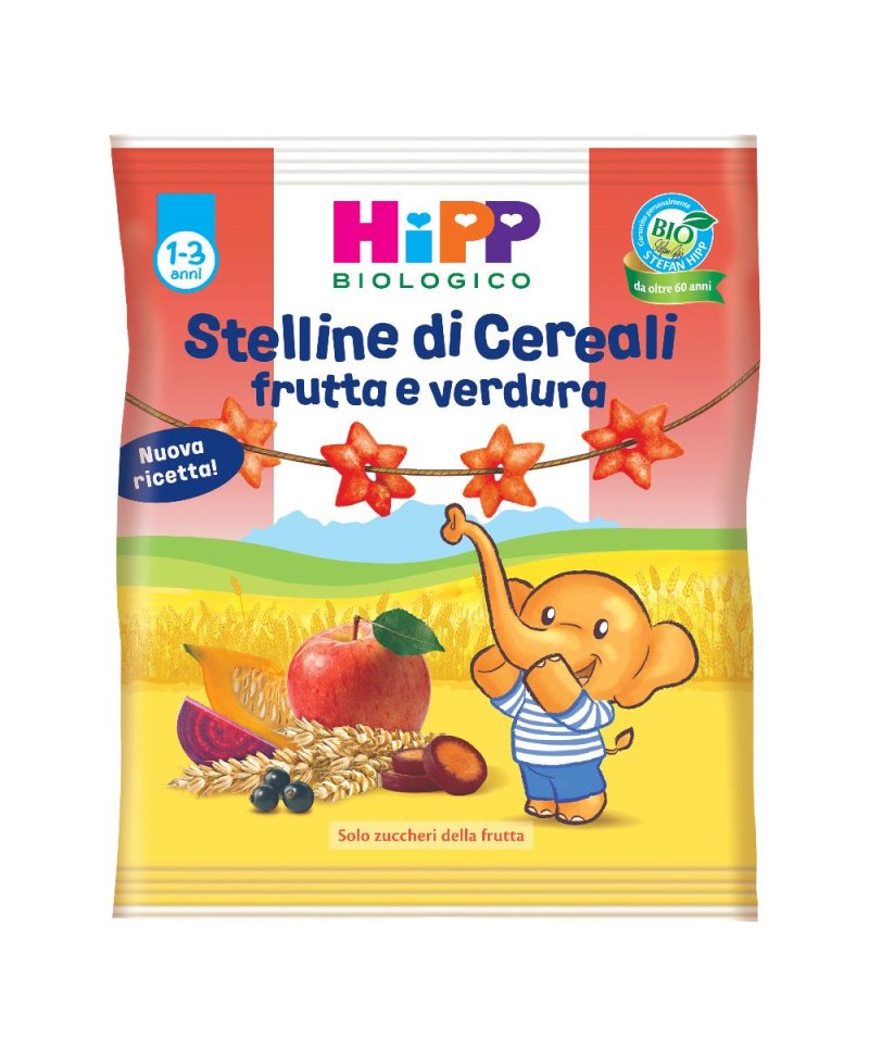 HIPP BIO STELLINE CRL/FRUT 30G