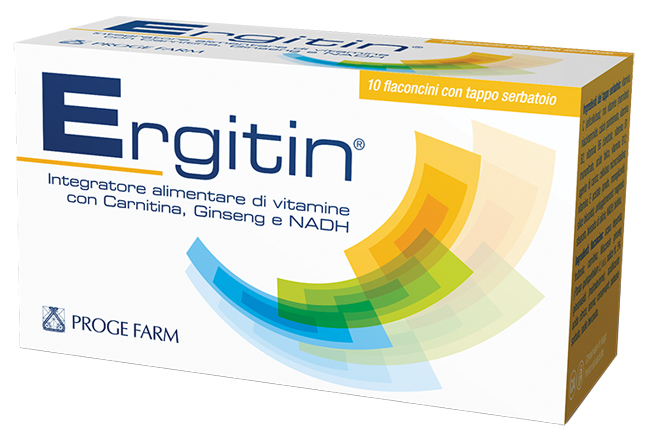 ERGITIN 10FL(CARNIT/GINS/NADH/VI