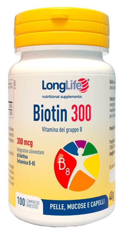 LONGLIFE BIOTIN 100CPR