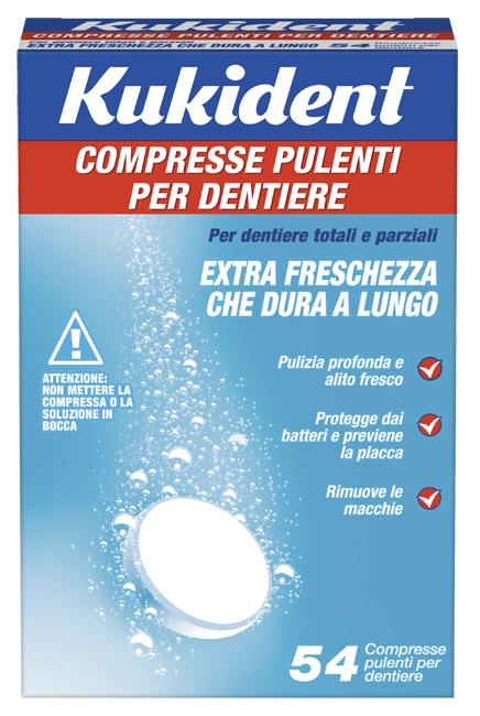 KUKIDENT CLEANSER FRESCH 88 Compresse