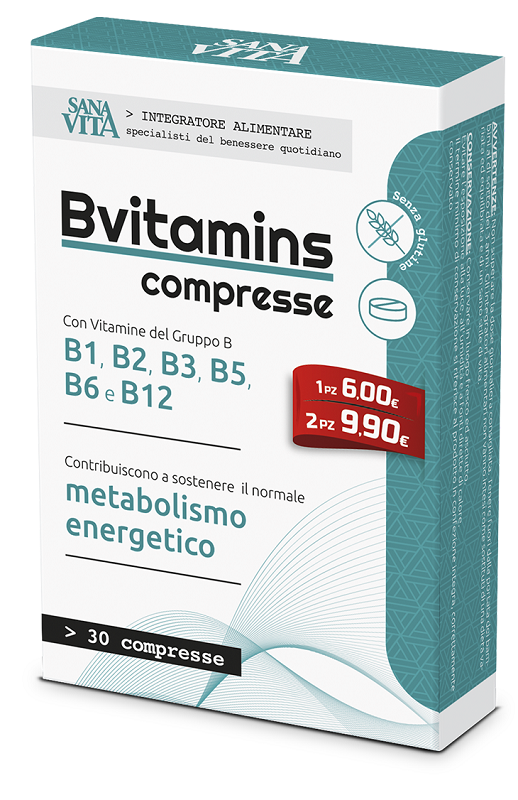 SANAVITA B-VITAMINS 30 Compresse
