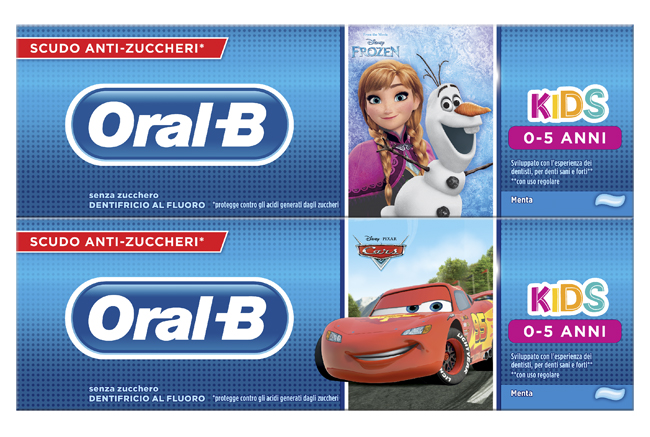 ORALB KIDS FROZEN DENTIFRICIO