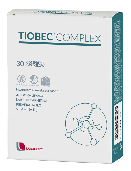 TIOBEC COMPLEX 30 Compresse FAST SLOW