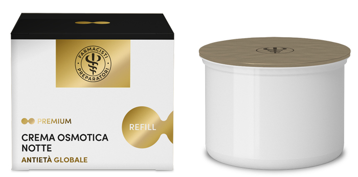LFP CREMA NOTTE OSMOTICA 50 ML Refill texture ricca e avvolgente