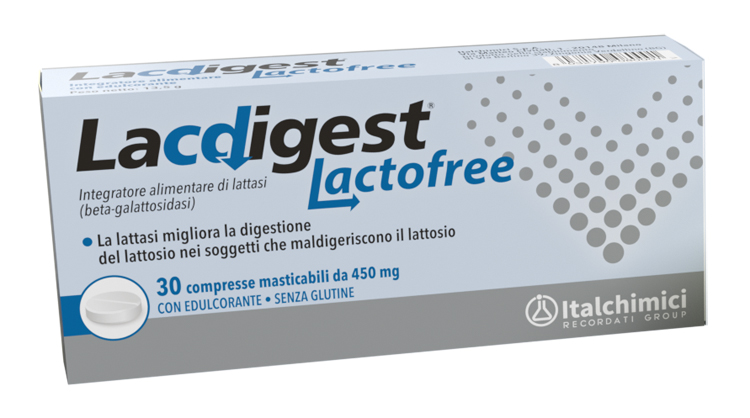 LACDIGEST LACTOFREE 30 Compresse