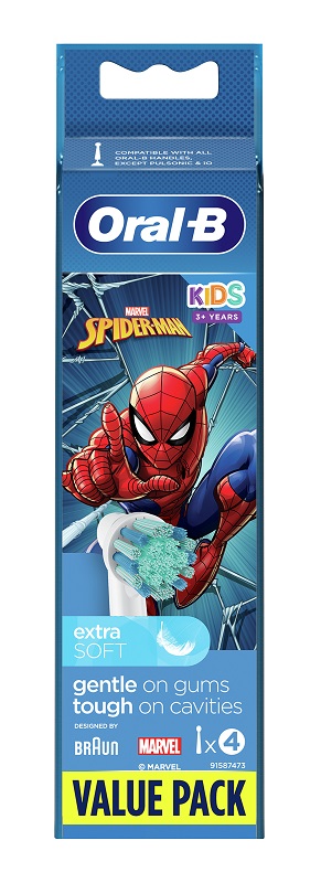 ORALB KIDS SPIDERMAN TESTINE4P