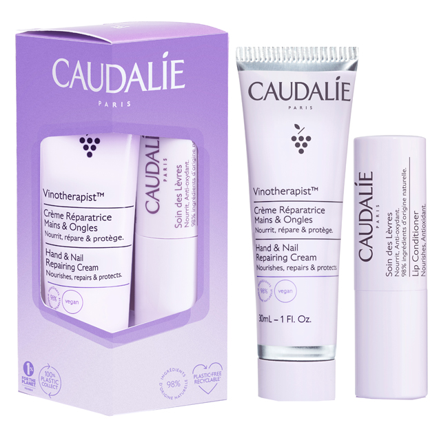 Caudalie VINOTHERAPIST DUO crema MANI & stick LABBRA
