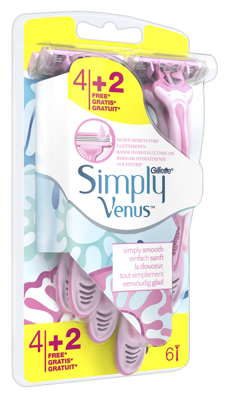 GILLETTE VENUS SIMPL3 4PZ+2GR