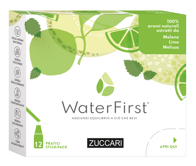 WATERFIRST MELON LIME MEL12STK