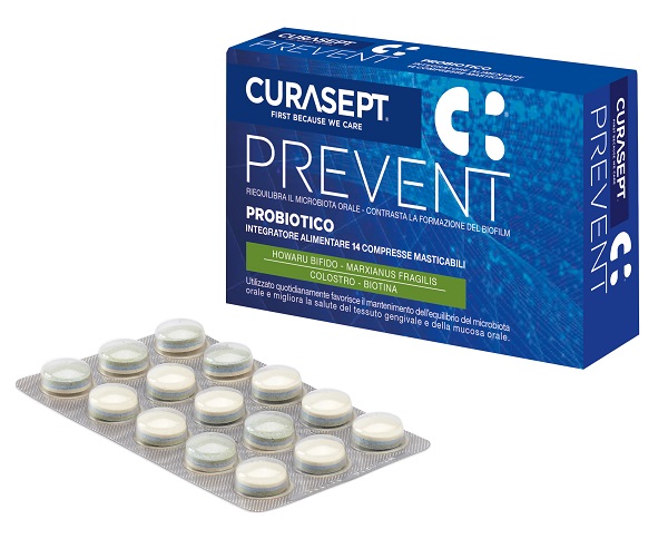 CURASEPT PREVENT PROBIOTI14 Compresse