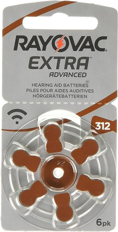 PILE ZINC-AIR 10 PR70 6PZ