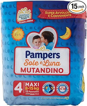 PAMPERS SOLE&LUNA MUT MAXI15PZ