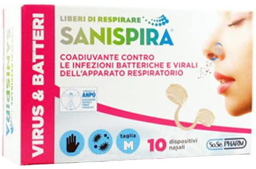 SANISPIRA VIRUS & BATTERI M 10