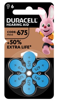 DURACELL EASY TAB 675 BLU 6PZ