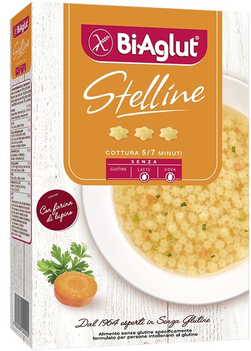 BIAGLUT PAS STELLINE 250G