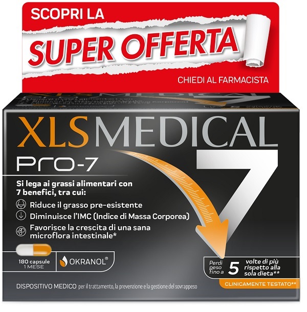 XLS MEDICAL PRO 7 180 capsule