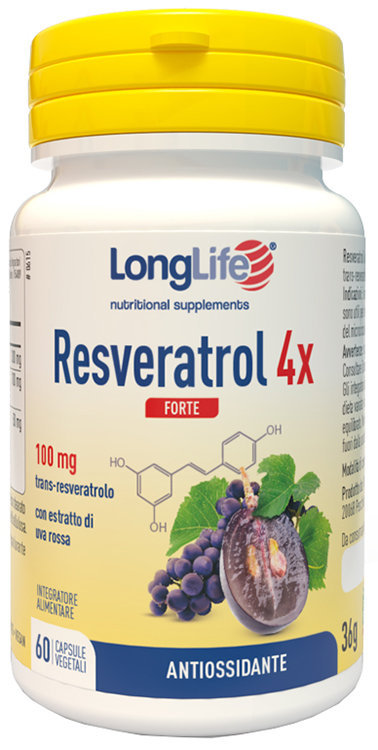 LONGLIFE RESVERATROL 4X FORTE 10