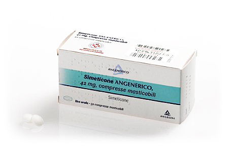 SIMETICONE ANG 50 Compresse MAST 42MG