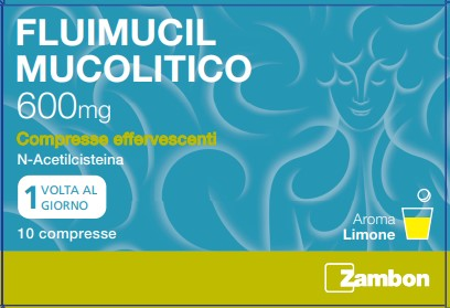 FLUIMUCIL MUCOL 10 Compresse EFF600MG