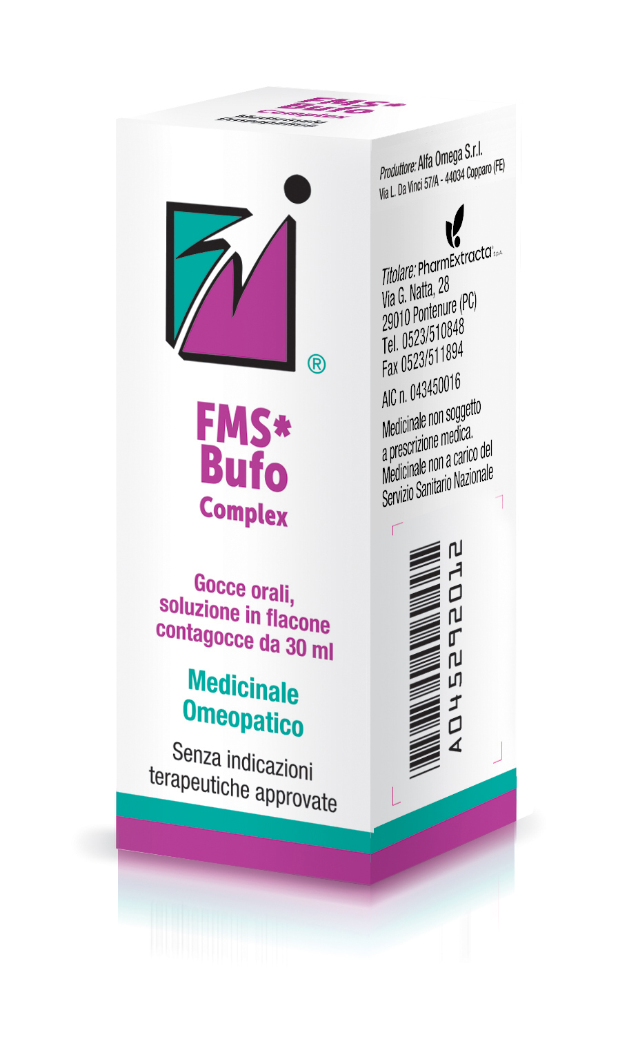 FMS BUFO COMPLEX 30ML Gocce