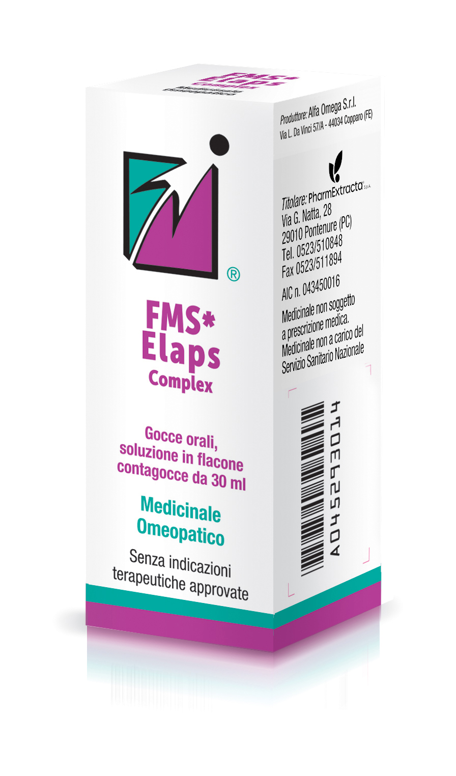 FMS ELAPS COMPLEX 30ML Gocce