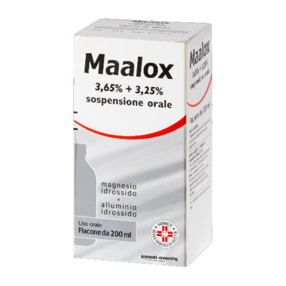 MAALOX OS SOSP 200ML3,65+3,25%