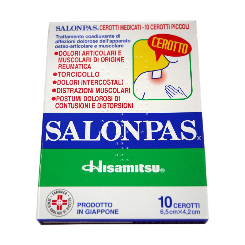 SALONPAS 10CER MEDIC 6,5x4,2CM