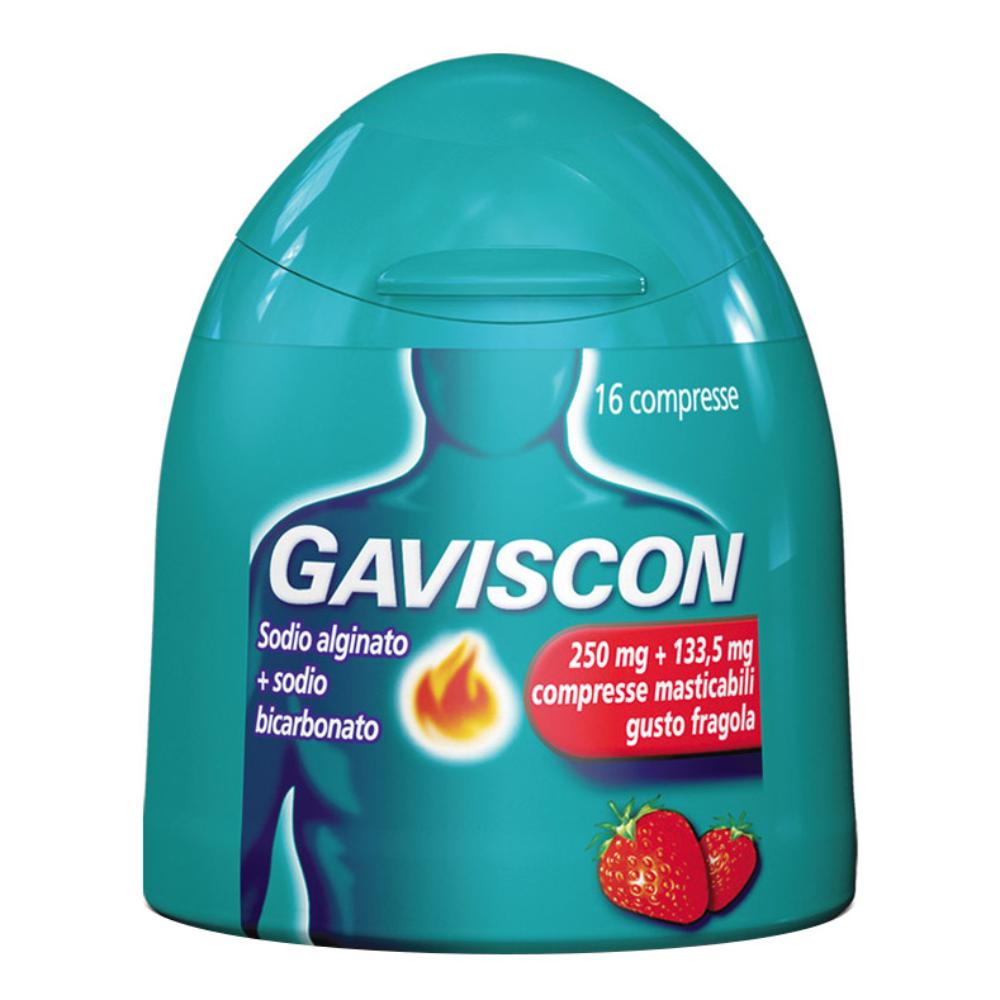 GAVISCON 16 Compresse FRAG250+133,5MG