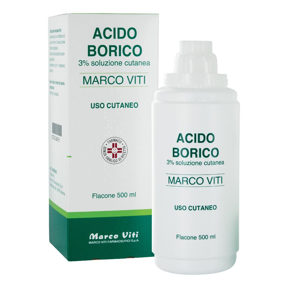 ACIDO BORICO MV 3% 500ML
