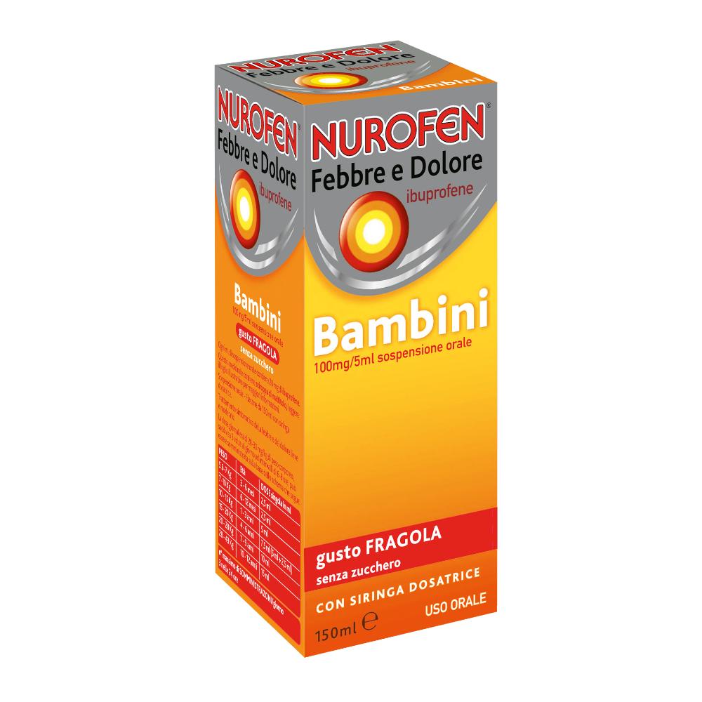 NUROFEN FEBBRE D BB100MG/5ML F