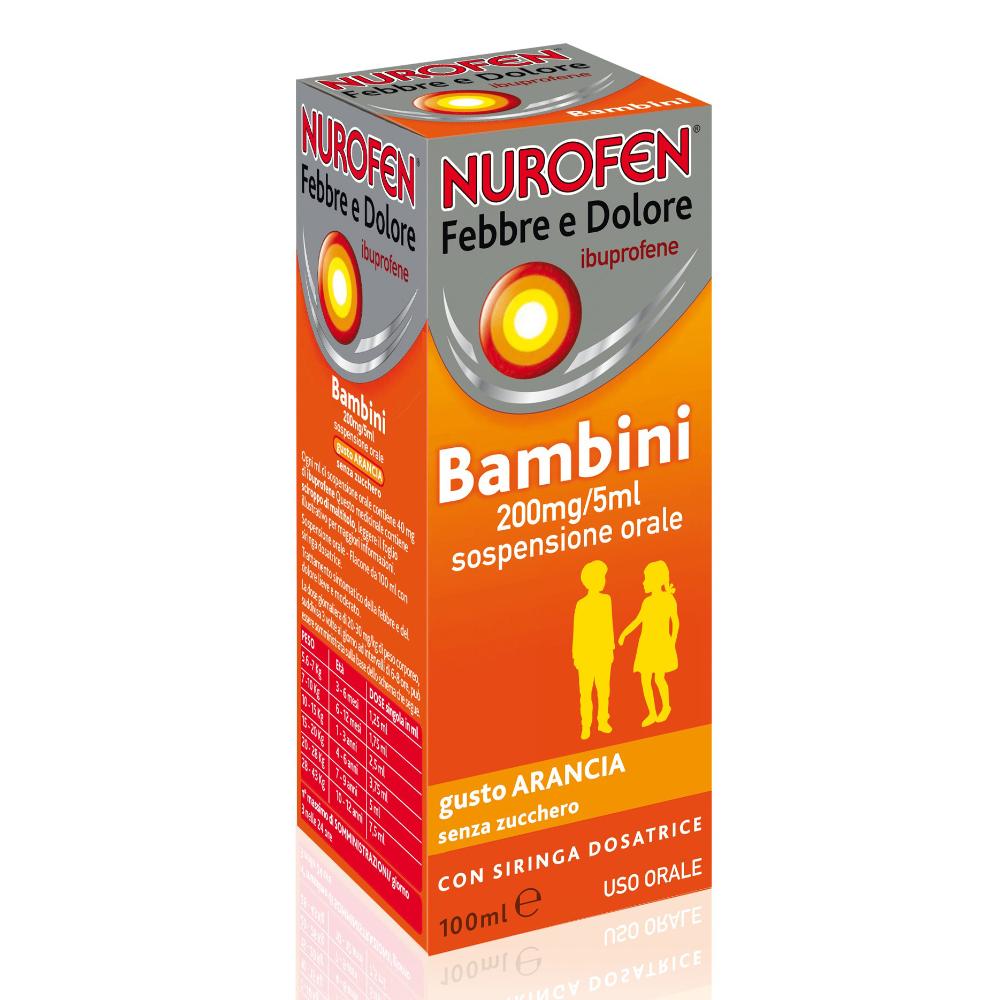 NUROFEN FEBBRE D 200MG/5ML ARA