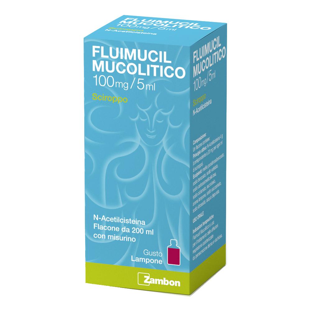 FLUIMUCIL MUCOL SCIR 100MG/5ML